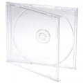 Obal na 1 CD s priehľadným trayom HQ, JWC box - 10,4 mm